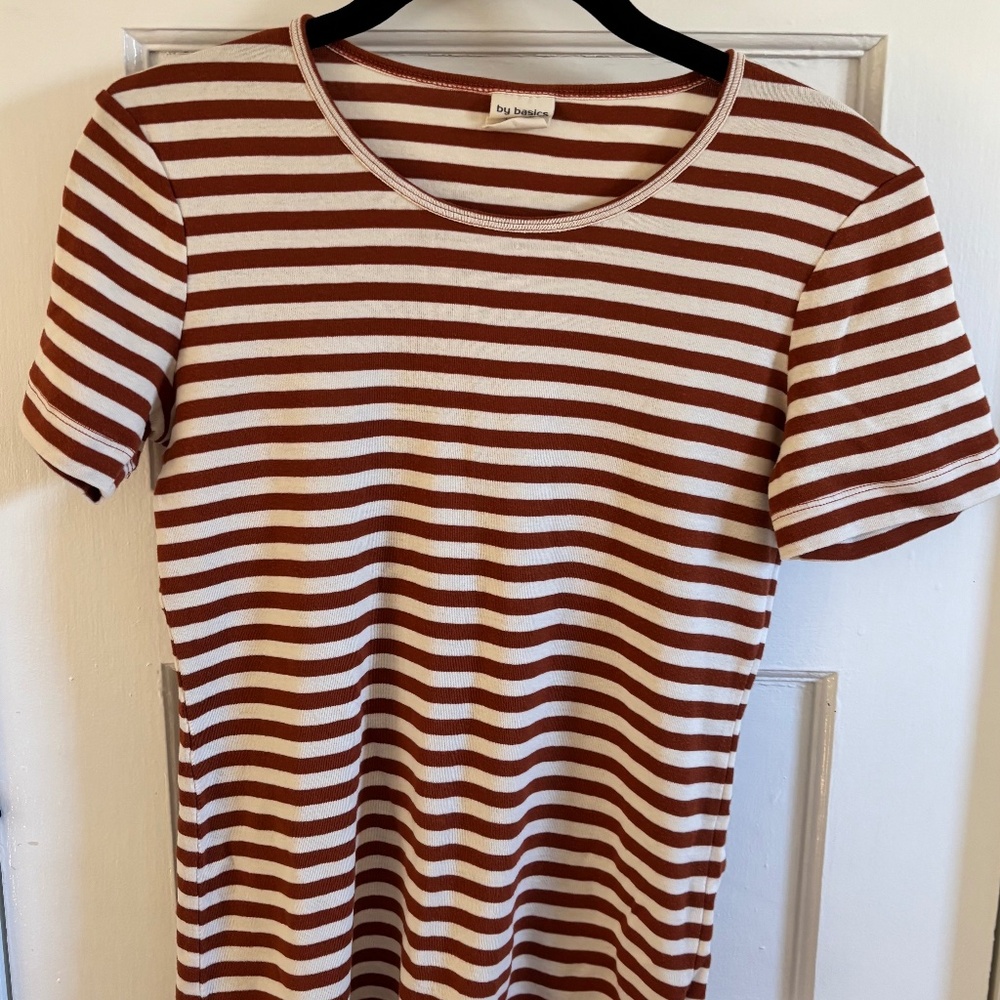 Stripped Organic Cotton Tee